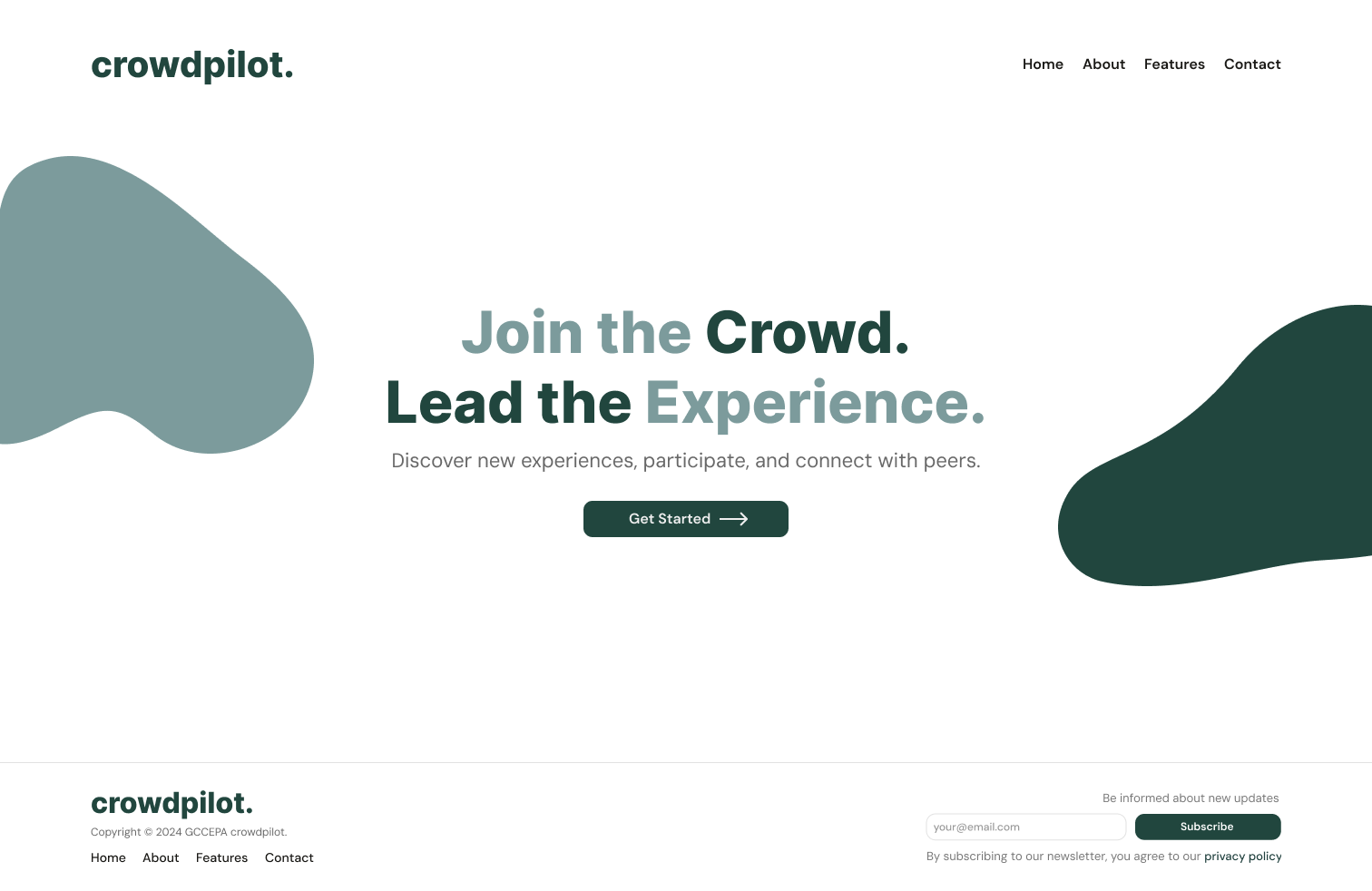 Custom Event Management System for GCCEPA